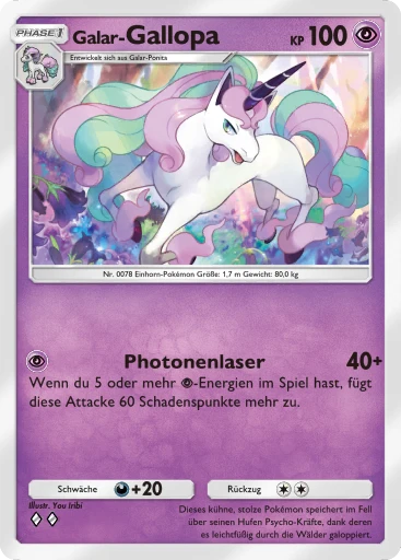 Galarischer Rapidash