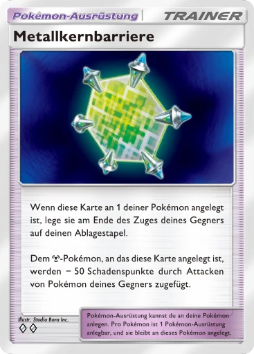 Metallkernbarriere