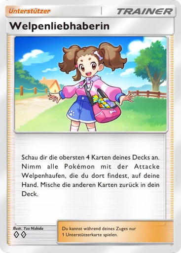 Welpenliebhaberin