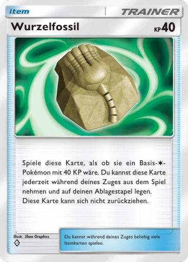 Wurzelfossil