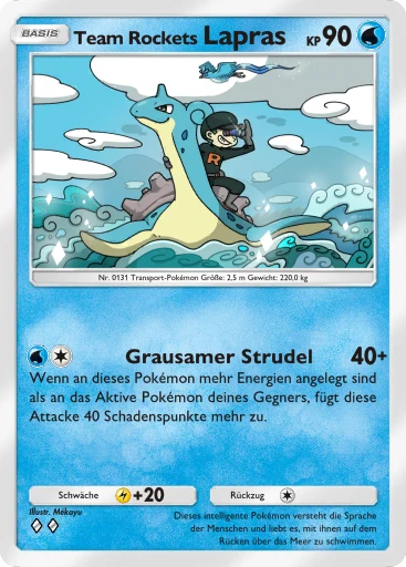 Team Rockets Lapras