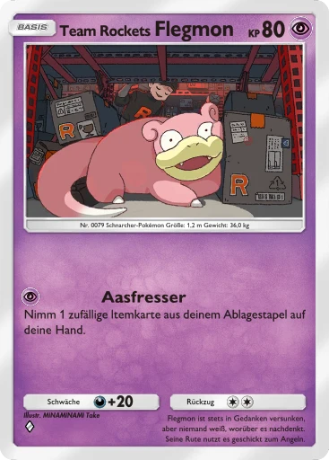 Team Rockets Flegmon