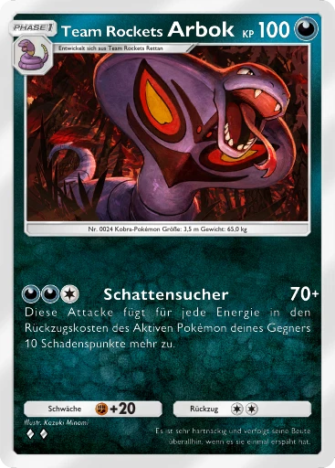Team Rockets Arbok