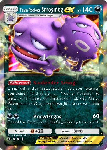Team Rockets Smogmog-ex