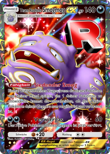 Team Rockets Smogmog-ex