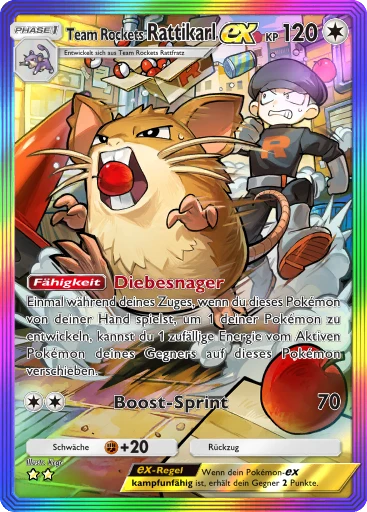 Team Rockets Rattikarl-ex
