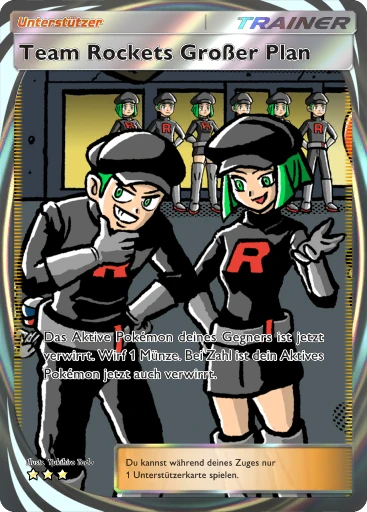 Team Rockets Großer Plan