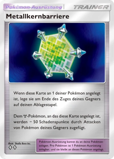 Metallkernbarriere