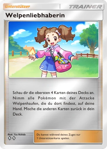 Welpenliebhaberin