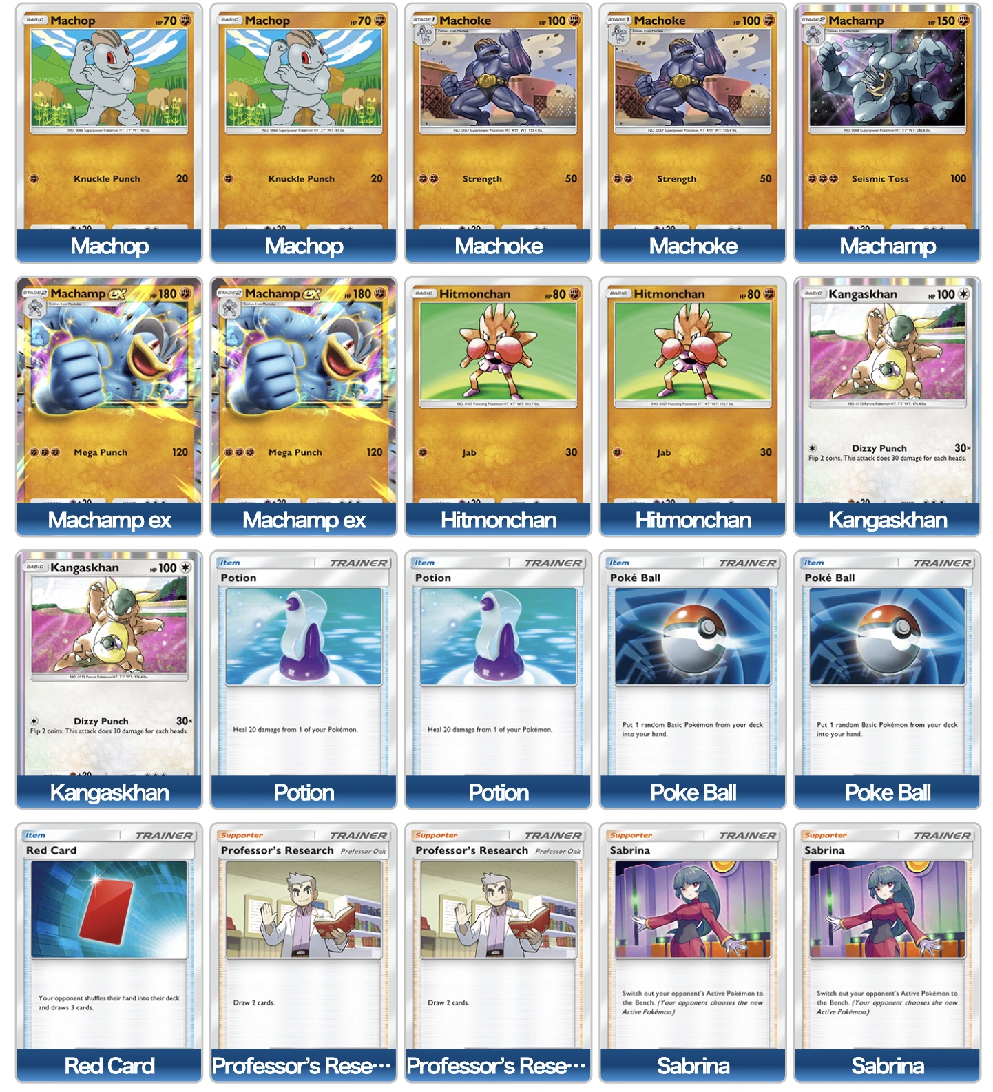 Machamp EX Deck