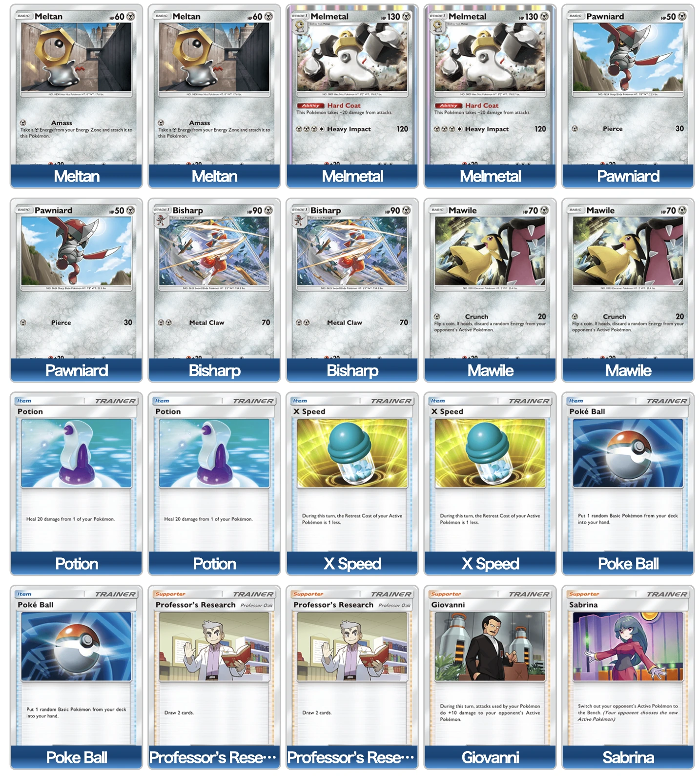 Melmetal Deck