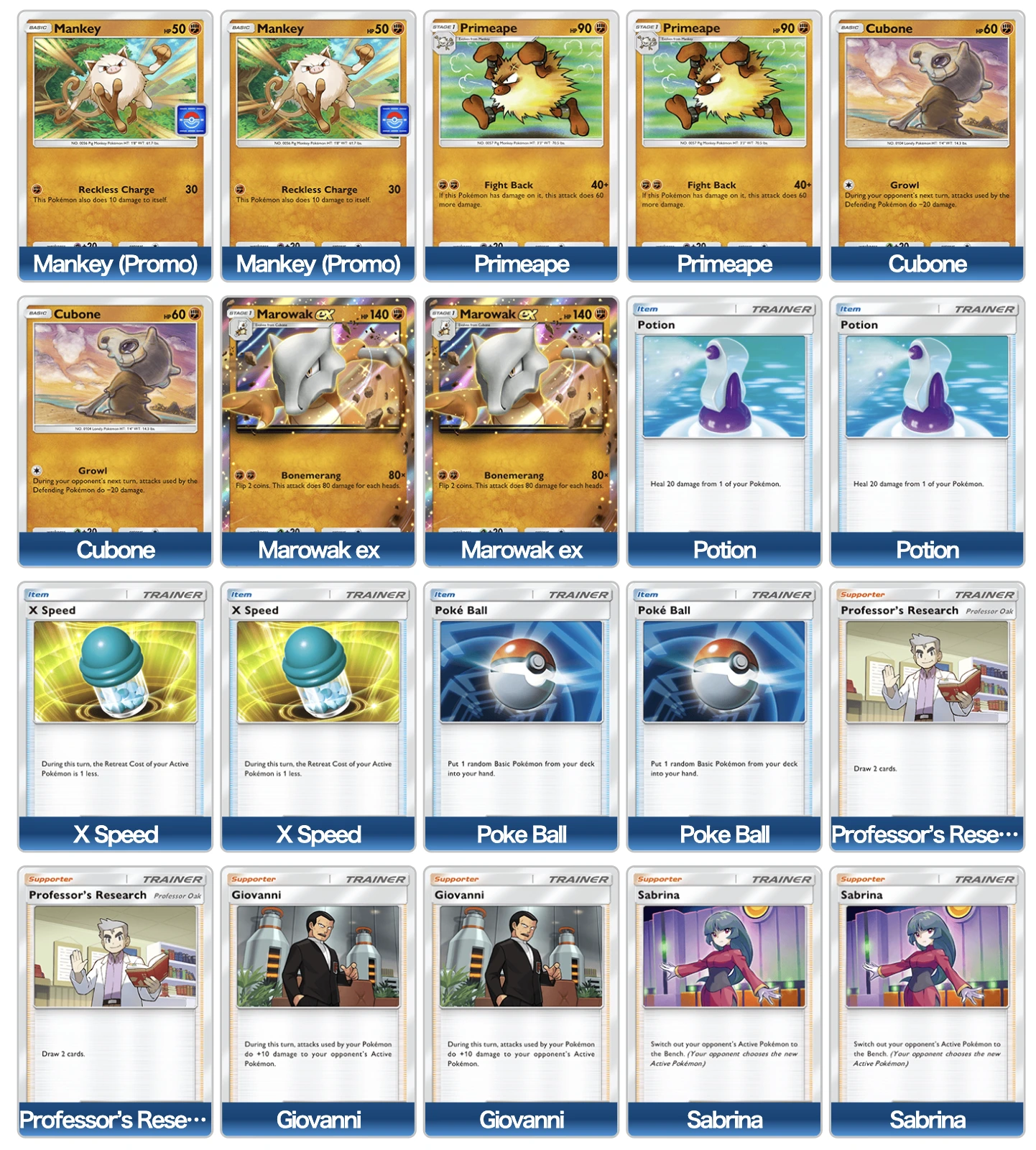 Primeape Deck