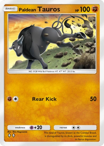 Tauros di Paldea