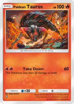 Tauros di Paldea