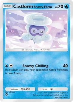 Castform Forma Neve