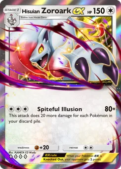 Zoroark di Hisui-ex