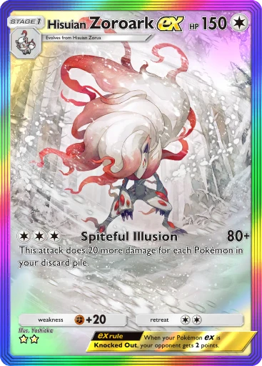 Zoroark di Hisui-ex