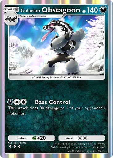 Obstagoon de Galar