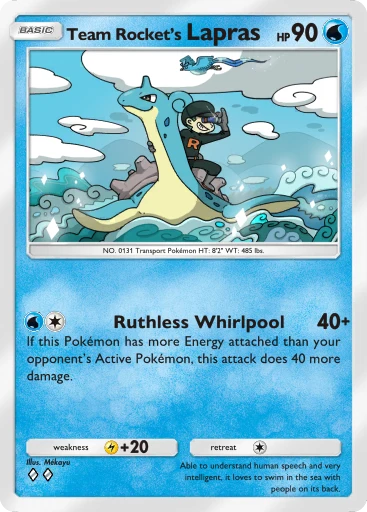 Team Rocket's Lapras
