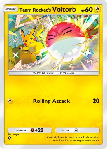 Team Rocket's Voltorb