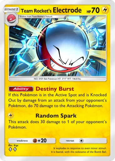 Team Rocket's Electrode