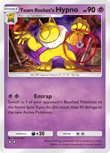 Team Rocket's Hypno