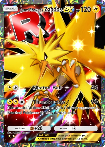 Team Rocket's Zapdos ex