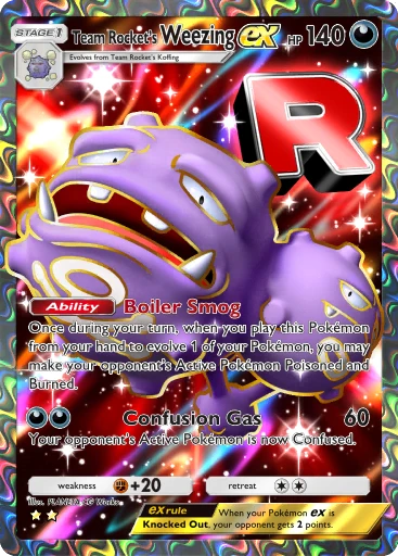 Team Rocket's Weezing ex