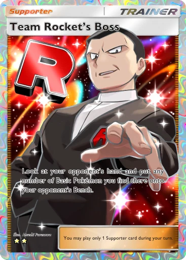Team Rocket's Boss