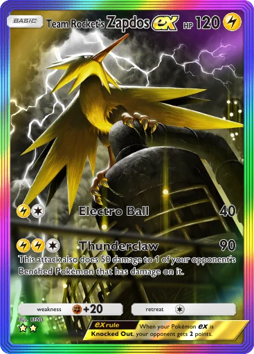 Team Rocket's Zapdos ex