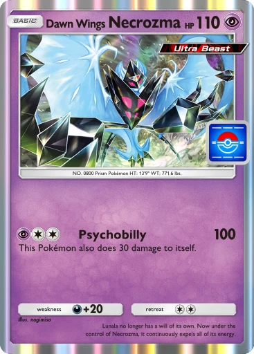 Dawn Wings Necrozma