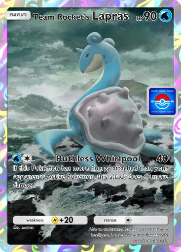 Team Rocket's Lapras