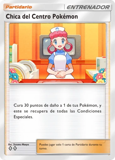 Chica del Centro Pokémon