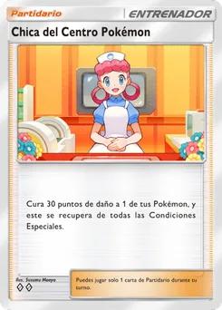 Chica del Centro Pokémon