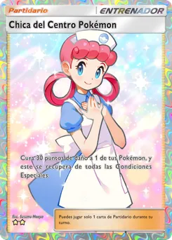 Chica del Centro Pokémon
