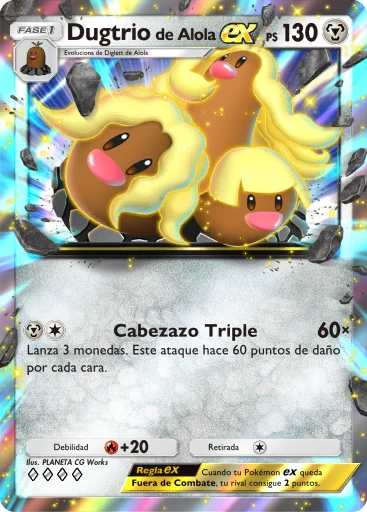 Alola Dugtrio ex