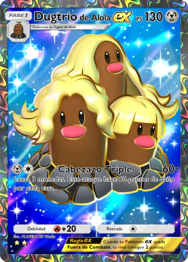 Alola Dugtrio ex