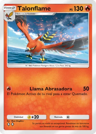 llama de garra