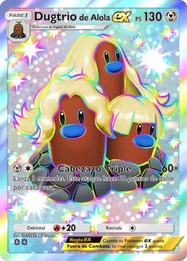 Dugtrio de Alola ex
