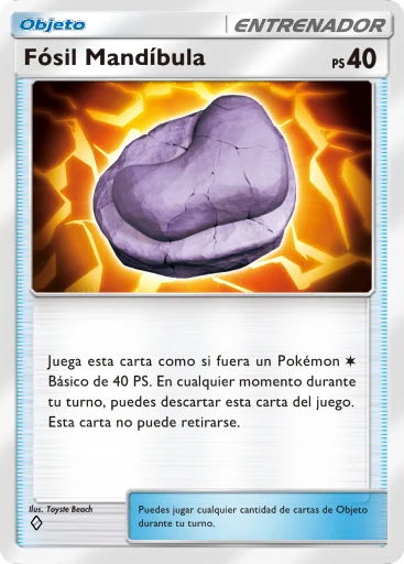 Fósil de mandíbula