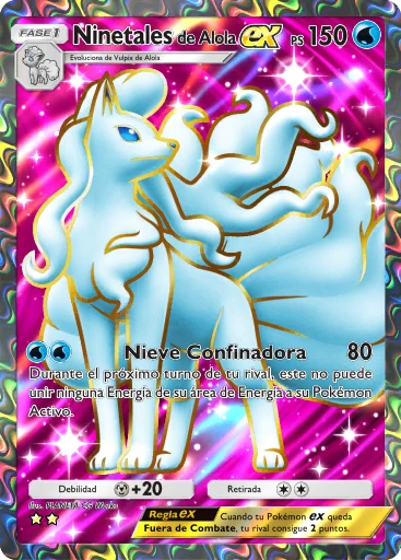 Ninetales de Alola ex
