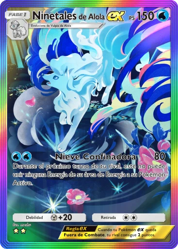 Ninetales de Alola ex