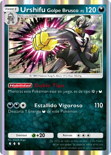 Urshifu Golpe Brusco