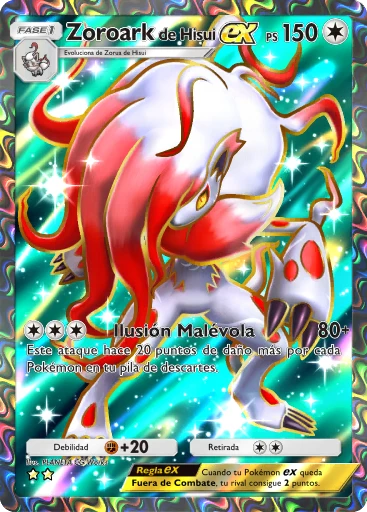 Zoroark de Hisui ex