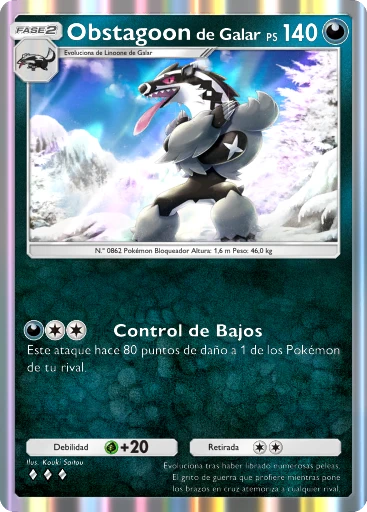 Obstagoon de Galar