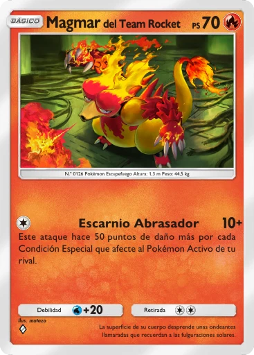 Magmar del Team Rocket