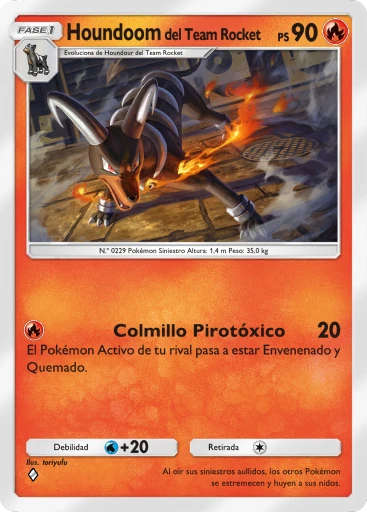 Houndoom del Team Rocket