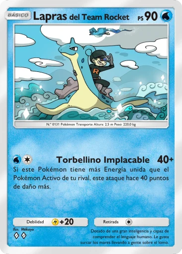 Lapras del Team Rocket