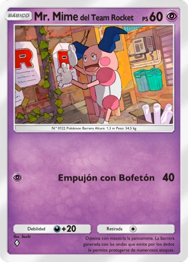 Mr. Mime del Team Rocket