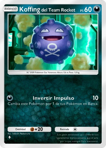 Koffing del Team Rocket